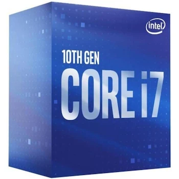 Imagen de referencia para Procesador Intel Core i7-10700F - Socket LGA 1200 - 2.90 GHz - 8 Núcleos - 16 Hilos - 16 MB Smart Cache - 10ª Generación - Serie Comet Lake - Requiere Gráficos Discretos