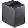 Miniatura de JONSBO C6 Black Mini MATX Mesh Case w/ Handle, Micro ATX/ITX Chassis, Mini-Tower, Dims: 202x266x295.2mm, Alloy Steel, Max PSU:185mm, GPU:255mm, CPU Cooler:75mm, Drives:3.5HDDx1/2.5SSDx2, Front: USB-C/USB3.0/Audio/Mic
