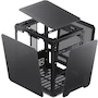 Miniatura de JONSBO C6 Black Mini MATX Mesh Case w/ Handle, Micro ATX/ITX Chassis, Mini-Tower, Dims: 202x266x295.2mm, Alloy Steel, Max PSU:185mm, GPU:255mm, CPU Cooler:75mm, Drives:3.5HDDx1/2.5SSDx2, Front: USB-C/USB3.0/Audio/Mic