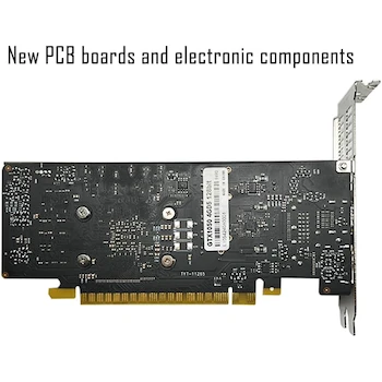 Imagen 3 de SAPLOS NVIDIA GeForce GTX 1050 Tarjeta Gráfica para PC, 4GB GDDR5 128-bit, HDMI DisplayPort DVI-D, GPU de Computadora, Tarjeta de Video para Juegos, PCI Express x16, DirectX 12