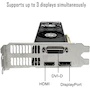 Miniatura de SAPLOS NVIDIA GeForce GTX 1050 Tarjeta Gráfica para PC, 4GB GDDR5 128-bit, HDMI DisplayPort DVI-D, GPU de Computadora, Tarjeta de Video para Juegos, PCI Express x16, DirectX 12