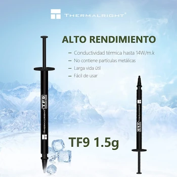 Imagen de referencia para Thermalright TF9 1.5 g Pasta Térmica Disipador Compuesto, 1.5 Gramos (TF9 1.5 g)