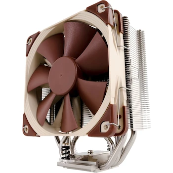 Imagen de referencia para Noctua NH-U12S Disipador Enfriador de CPU Torre Única Slim 120mm con Ventilador NF-F12 Focused Flow PWM 120mm Serie U Marrón Beige