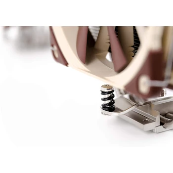 Imagen 5 de Noctua NH-U12S Disipador Enfriador de CPU Torre Única Slim 120mm con Ventilador NF-F12 Focused Flow PWM 120mm Serie U Marrón Beige