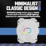 Miniatura de Enfriamiento Líquido AIO CPU Cooler Master MasterLiquid 360L Core ARGB Blanco, Modelo MLW-D36M-A18PZ-RW, Radiador 360mm Aluminio, 3 Ventiladores 120mm ARGB, Bomba Dual Chamber Gen S, Compatibilidad Intel LGA 1700/1200/115x y AMD AM5/AM4