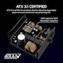 Miniatura de Corsair RM1000x Fuente de Alimentación ATX Totalmente Modular 1000W Serie RMx con Conector Nativo 12V-2x6 Negro