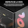 Miniatura de Corsair FRAME 4500X RS-R ARGB Caja de PC Semitorre con Cristal Panorámico, Negro, Modelo CC-9011314-WW, Dimensiones 478x246x499 mm, Peso 11.58 kg, Capacidad para Dos Radiadores de 360 mm, Incluye 3 Ventiladores RS120R ARGB 120mm