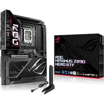 Imagen 1 de ASUS ROG Maximus Z890 Hero BTF Placa Base Motherboard ATX LGA 1851 Intel Z890 DDR5 Negro