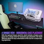 Miniatura de Thermaltake The Tower 300 Snow Micro Tower Chassis, White, Micro-ATX/Mini-ITX, CA-1Y4-00S6WN-00, SPCC, 551x342x281mm, 8.3kg, 3x3mm Tempered Glass, 3x2.5"/3.5" Bays, 4 Slots