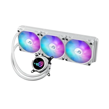 Imagen de referencia para ASUS ROG Strix LC III 360 ARGB White Edition Enfriador Líquido CPU AIO Radiador 360mm Serie ROG Strix LC III Blanco
