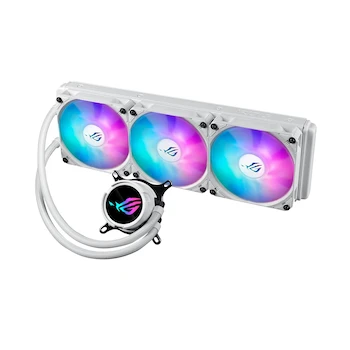 Imagen 2 de ASUS ROG Strix LC III 360 ARGB White Edition Enfriador Líquido CPU AIO Radiador 360mm Serie ROG Strix LC III Blanco