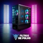 Miniatura de GAME FACTOR CSG503 Gabinete Gamer Micro ATX Mini ITX Negro con Ventana Lateral Cristal Templado RGB