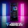 Miniatura de GAME FACTOR CSG503 Gabinete Gamer Micro ATX Mini ITX Negro con Ventana Lateral Cristal Templado RGB