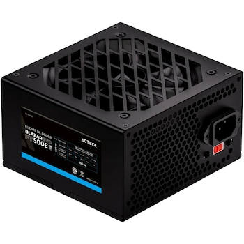 Imagen 2 de Fuente de Poder ATX Blazar EVO FT500E 500W Advanced Negro 1x ATX 20+4 Pin 1x ATX12V 2x SATA 1x Molex