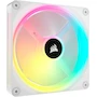 Miniatura de Corsair iCUE LINK QX RGB Series QX140 RGB 140mm Magnetic Dome Bearing PWM Single PC Fan Expansion Kit - White, Model CO-9051007-WW