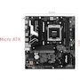 Miniatura de ASRock B850M-X R2.0 Micro-ATX AM5 Motherboard, AMD B850 Chipset, for AMD Ryzen 9000/8000/7000 Series Processors, 2x DDR5 DIMM Slots up to 128GB, Color Black/White, Size 244mm x 244mm