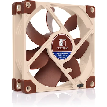 Imagen 2 de Noctua NF-A9 PWM Ventilador de Computadora 4 Pines PWM 92x92x25 mm 12V Marrón