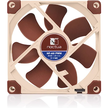 Imagen 4 de Noctua NF-A9 PWM Ventilador de Computadora 4 Pines PWM 92x92x25 mm 12V Marrón