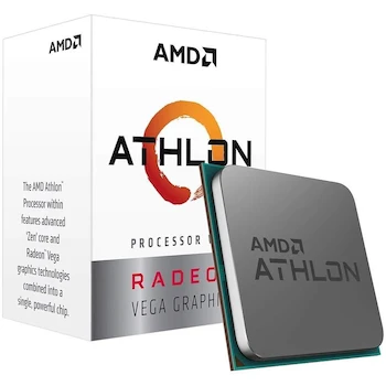Imagen 4 de AMD Procesador Athlon 3000G YD3000C6FHBOX con Gráficos Radeon Vega 3, Socket AM4, Mediano, Blanco