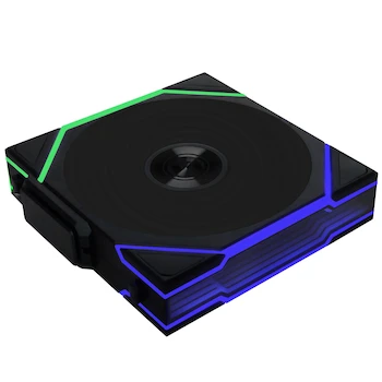 Imagen de referencia para Lian Li UNI Fan TL Wireless - Ventilador Inalámbrico para PC, 120 mm, Color Negro, Paquete de 1 Unidad, Modelo 12TL1W1B, Serie UNI Fan TL Wireless, Dimensiones 120 x 124 x 28 mm