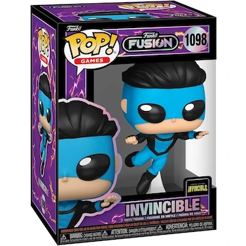 Imagen alusiva al producto Funko Pop! TV: Fusion - Invincible - Multicolor Vinyl Figure - Model 88353 - Size 3.75 inches - 1/6 Odds for Rare Chase Variant Fusion - ASIN B08HH1BJ41 - UPC 889698883535