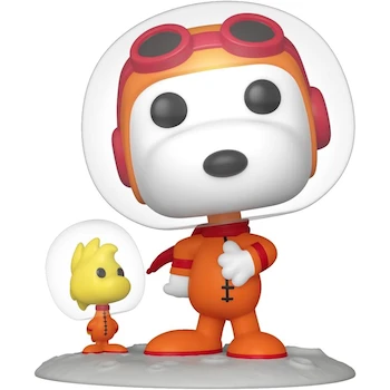 Imagen 2 de Funko Pop! Animation: Peanuts - Astronaut Snoopy & Woodstock #1679 Figura de Vinilo Coleccionable