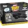 Miniatura de Funko Bitty Pop! Ride DC Comics Armored Batman with Batmobile Vinyl Figure Set Approx 0.9 Inches