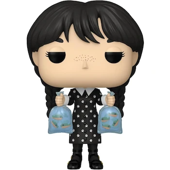Imagen 2 de Funko Pop! Supreme LE: Wednesday - Wednesday Addams with Piranhas - Model #1814 - Multicolor Vinyl Figure - Amazon Exclusive - Limited Edition 9500 Pieces - Size 3.75 inches (9.5 cm)