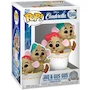 Miniatura de Funko Pop! Disney Cinderella's 75th Anniversary Jaq and Gus Gus in Teacup Vinyl Figure #1544 ASIN B0D199GHLV Size 4.5 inches