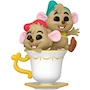 Miniatura de Funko Pop! Disney Cinderella's 75th Anniversary Jaq and Gus Gus in Teacup Vinyl Figure #1544 ASIN B0D199GHLV Size 4.5 inches