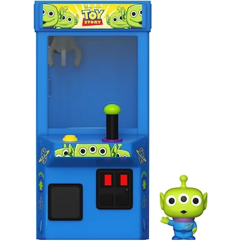 Imagen 2 de Funko Pop! Bitty Arcade Claw: Toy Story - Alien (Glow in The Dark)