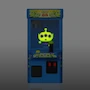 Miniatura de Funko Pop! Bitty Arcade Claw: Toy Story - Alien (Glow in The Dark)