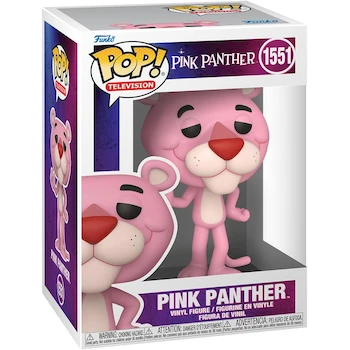 Imagen alusiva al producto Funko Pop! TV: The Pink Panther - Pink Panther Figura de Vinilo Coleccionable Rosado 3.75-4.1 Pulgadas #1551