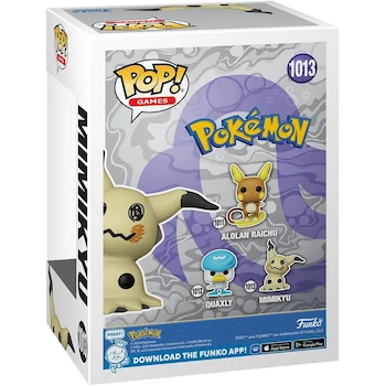 Imagen 3 de Funko Pop! Games: Pokémon - Mimikyu #1013 Figura Vinilo Aproximadamente 3.9 Pulgadas