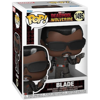 Imagen de referencia para Funko Pop! Marvel: Deadpool & Wolverine - Blade #1495 Vinyl Figure 3.8 pulgadas