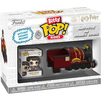 Imagen de referencia para Funko Bitty Pop! Ride Harry Potter with Hogwarts Express Vinyl Figure Collectible Harry Potter Series