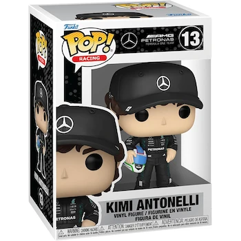 Imagen de referencia para Funko Pop! Racing Formula 1 #13 Kimi Antonelli Mercedes-AMG Petronas F1 Team Driver with Helmet Vinyl Figure 4 inches Item 89319