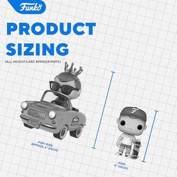 Imagen 2 de Funko Pop! Rides Deluxe: SpongeBob SquarePants - Mermaid Man & Barnacle Boy with The Invisible Boatmobile, Amazon Exclusive, Vinyl Figure #126, ASIN: B0CYT9MY75, Dimensions: 5.5 inches Tall x 5.5 inches Wide