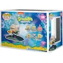Miniatura de Funko Pop! Rides Deluxe: SpongeBob SquarePants - Mermaid Man & Barnacle Boy with The Invisible Boatmobile, Amazon Exclusive, Vinyl Figure #126, ASIN: B0CYT9MY75, Dimensions: 5.5 inches Tall x 5.5 inches Wide