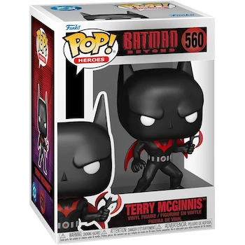 Imagen de referencia para Funko Pop! Heroes: Batman Beyond - Terry McGinnis #560 - DC Comics - Figura de Vinilo Coleccionable con 1/6 Posibilidad de Variante Chase Rara Desenmascarada