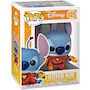 Miniatura de Funko POP! Disney: Lilo & Stitch - Stitch 626 (Experiment 626) in Spacesuit with 6 Limbs and Laser Guns Vinyl Figure #125, Model 4671, Multicolor (Blue Stitch, Red Spacesuit), Size 3.75 inches (9.5 cm), Dimensions 3.5 x 3.5 x 3.75 inches