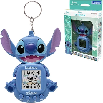 Imagen de referencia para Lexibook Disney Stitch My Best-e Portable Games Console JLMB10D Coloured Screen Blue