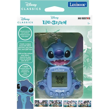 Imagen 5 de Lexibook Disney Stitch My Best-e Portable Games Console JLMB10D Coloured Screen Blue