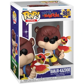 Imagen de referencia para Funko Pop! Games: Banjo-Kazooie - Banjo & Kazooie Figura Vinyl Multicolor 3.8 Pulgadas #981