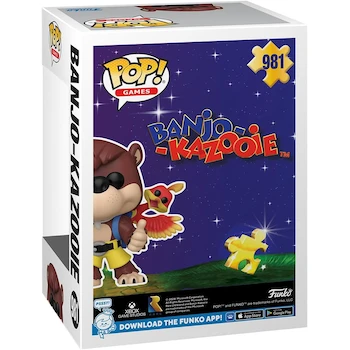 Imagen 3 de Funko Pop! Games: Banjo-Kazooie - Banjo & Kazooie Figura Vinyl Multicolor 3.8 Pulgadas #981