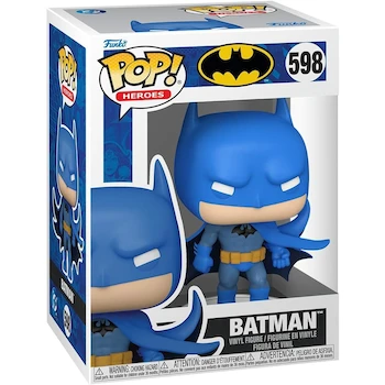 Imagen de referencia para Funko Pop! Heroes: DC New Classics - Batman Collectable Vinyl Figure - Model 598 - Size 4.3 inches (10.9 cm) tall - UPC 889698863698 - ASIN B0DYK3WM5W - Brand Funko - Theme Batman DC Superhero