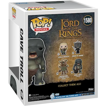 Imagen 4 de Funko Pop! Super: The Lord of The Rings - Cave Troll Vinyl Figure #1580, Model B0CNCY1MC2, Approximately 14.2 cm Tall