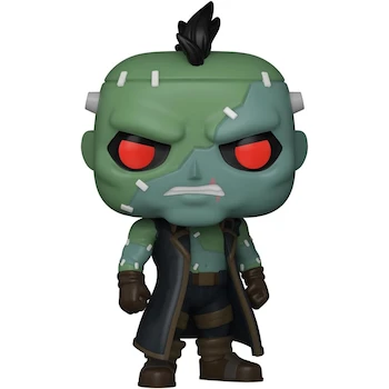 Imagen 2 de Funko Pop! TV: DC Creature Commandos - Eric Frankenstein Vinyl Figure, Model 83055, ASIN B0D4274D3G, Height 4.3 inches (10.9 cm), Package Dimensions 4.5 x 3.5 x 6.5 inches, Weight 7 ounces