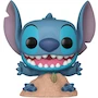 Miniatura de Funko Pop! Disney: Lilo & Stitch - Stitch in Sand Vinyl Collectible Figure #1566, Multicolor, Approximately 3.75 Inches (9.5 cm) Tall, Model 86276, UPC 889698862769, ASIN B0DGB7DB7B