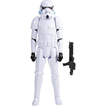 Imagen 2 de Star Wars Titan Hero Series Stormtrooper Figura de Acción Blanca de 30 cm con Accesorio Bláster, Modelo G1279, Dimensiones 10.2 x 5.1 x 30.5 cm, 19 g, para Niños a Partir de 4 Años